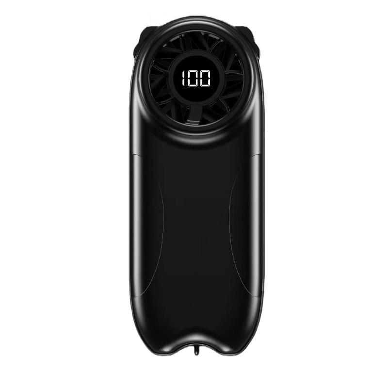 

Portable Bladeless Handheld Fan with Strong Wind and Long Battery Life 4000mAh Battery чорний