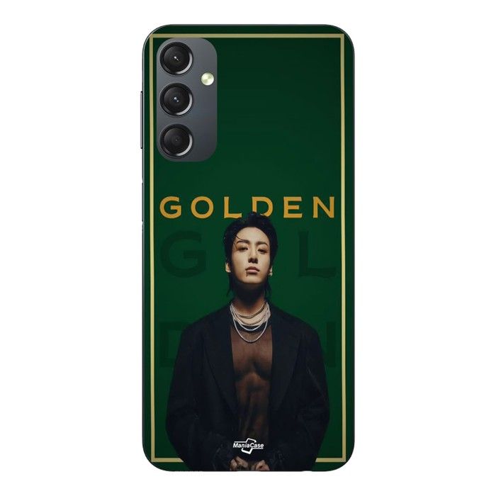 Coque Pour Samsung galaxy A24 Album 2024 Golden jungkook BTS Maniacase