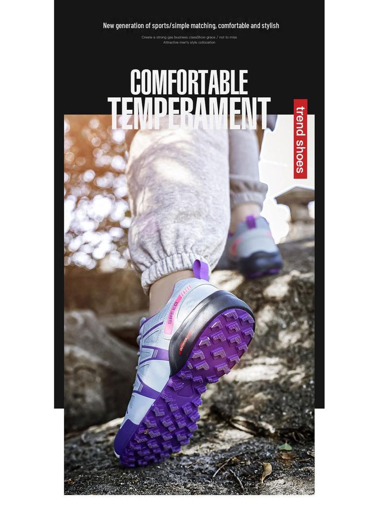 2025 K501 Damen Trendige Europäische und Amerikanische Lässige Sportschuhe, Offroad Outdoor Wandersneaker.