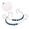 1 Pair Dentistry Brackets Braces With Hook Dental Decoration Accessories Metal Wires Colorful Orthodontic Ligature Ties