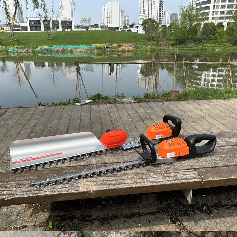 High-Power Lithium Battery Hedge and Branch Trimmer for Garden and Tea Picking