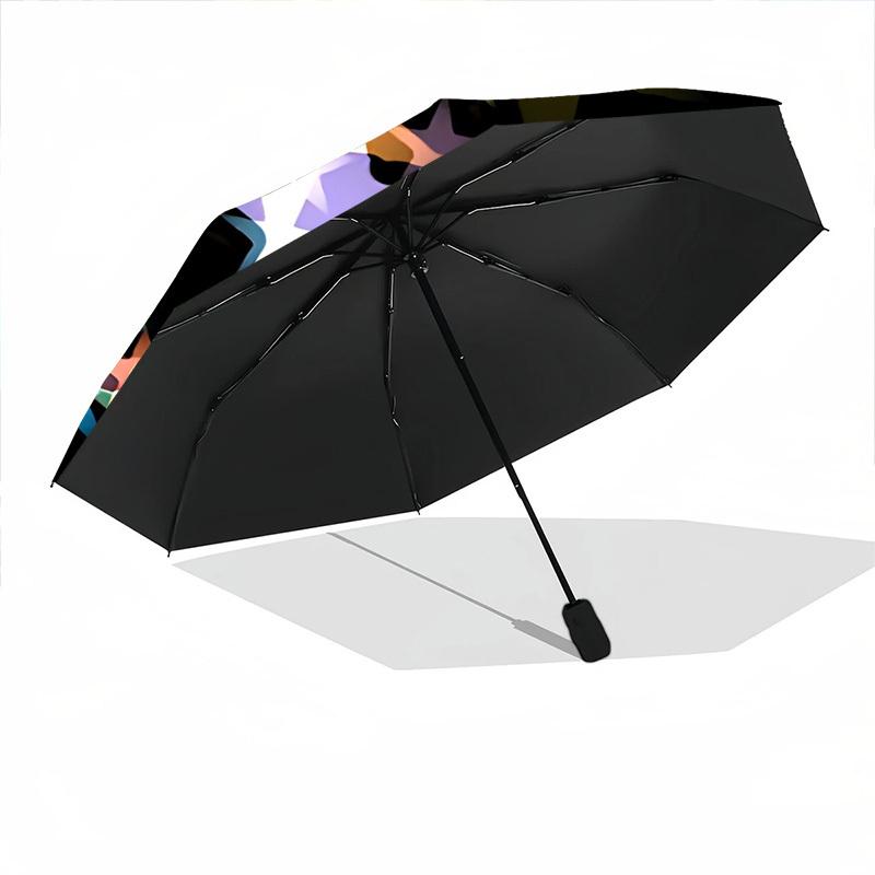 1 Stück Sternenkugel Automatischer Regenschirm - 8-Speichen Langlebiger Rahmen, Tragbares Modeaccessoire & Feiertagsgeschenk yy251117174