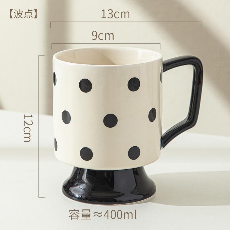 Only For Retro Ceramic Goblets, Household Large-Capacity Mugs, Teacups, Coffee Cups, Milk Cups, Couple Cups.