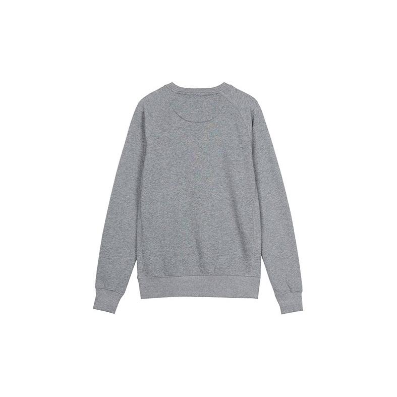 Jordan Fleece-Lined Warm Sports Crew Neck Sweatshirt Men Tops Carbon-Grey DC6716-091