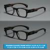 Men Square Anti Blue Light Computer Reading Glasses Frame Elderly Presbyopia Eyeglasses Spectacles +0.5+0.75+1.25+1.75+2.25+2.75
