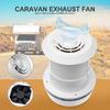 RV Energy-saving Motorhome Roof Vent Ventilation Cooling Exhaust Fan Noiseless For Travel Motor Homes Trailer 12V