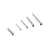 Stainless Steel Pass-through Tube Bracelet Connector Simple Handmade Hollow Designer Tube Necklace Beading DIY Jewelry Findings