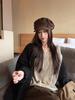 Women's Long-Sleeve Textured Brushed T-Shirt, New Spring/Autumn Korean Style, Loose Fit Versatile Base Layer Top