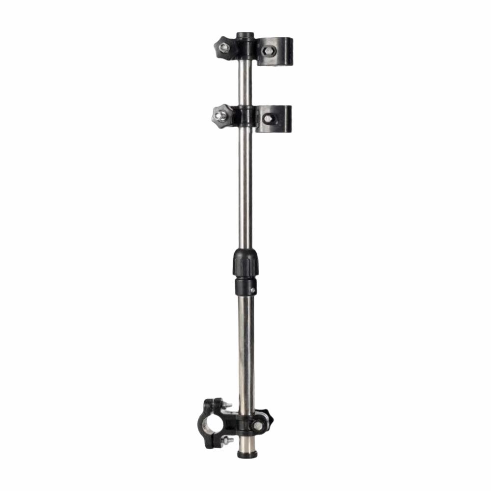Rustproof 360° Rotatable Umbrella Bracket Heavy Duty Stainless Steel Umbrella Mount  Wheelchairs Style C Telescopic
