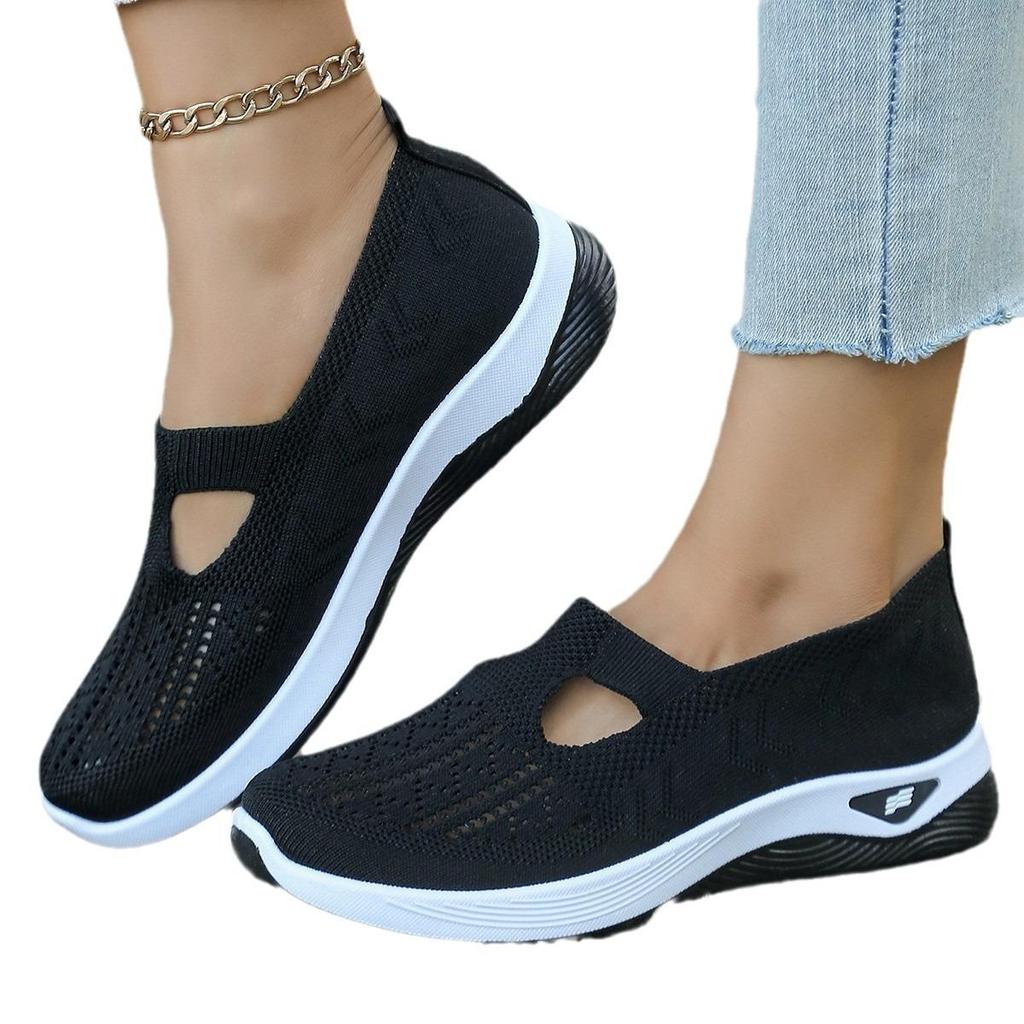 Scarpe Casual da Donna, Scarpe alla Moda Traspiranti con Suola Morbida, Scarpe Sportive da Donna