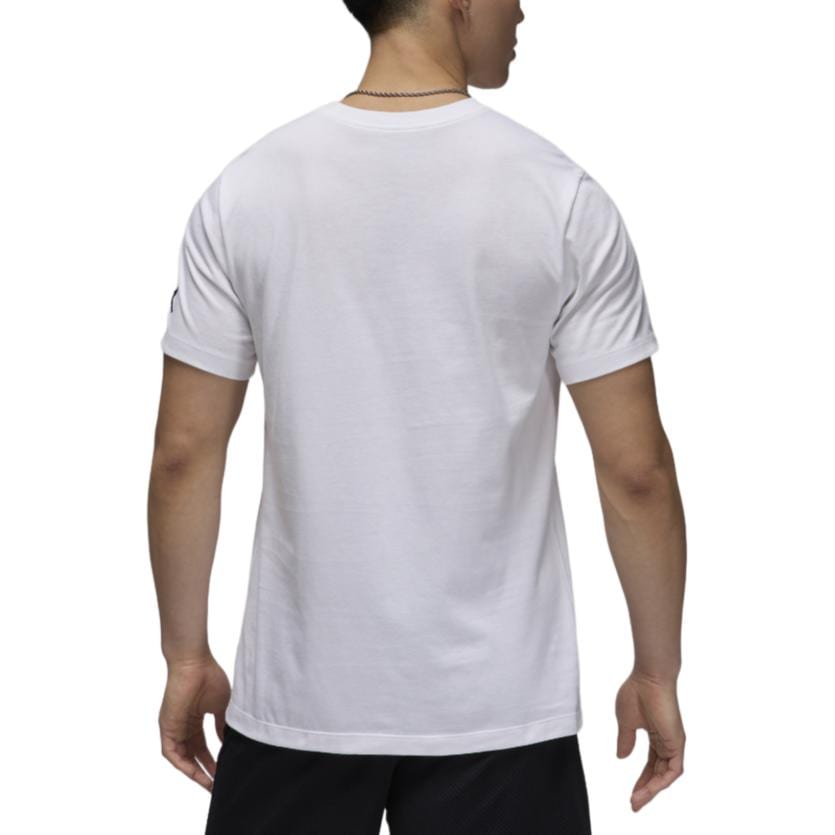 Jordan Flight MVP T Shirts Men's White Crew Neck Moderate FN5959-100