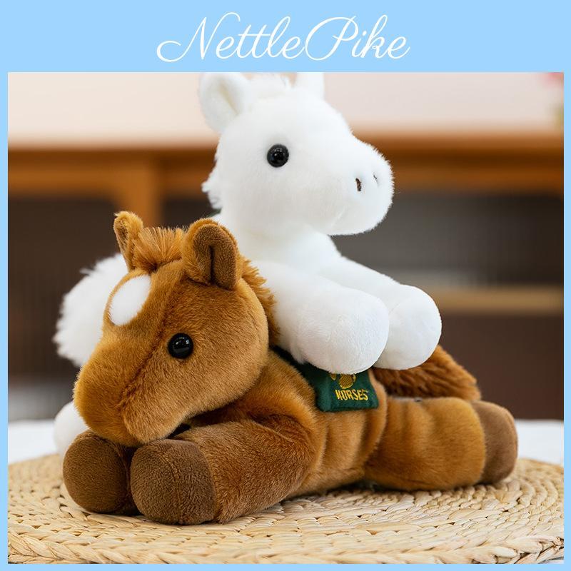 Plush Pony Toy With Pp Cotton Filling For Kid Room Decor And Comfort