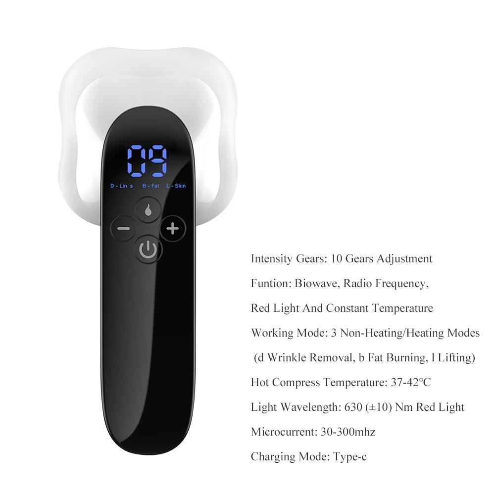 Electric Abdomen Massage Device with Microcurrent Conductive Gel for Belly Arms Legs Body Sculpting Machine Weight Loss Kits