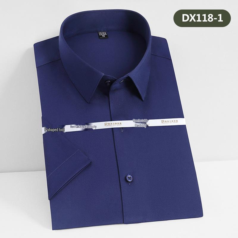 Unisex Bamboo Fiber Short Sleeve Shirt - Cool, Breathable & Iron-Free, Logo Embroidery Available
