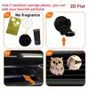 2D flat owl car vent clip decorative diffuser (fragrance not included), car interior decoration, aromatherapy clip, ideal for holiday gifts