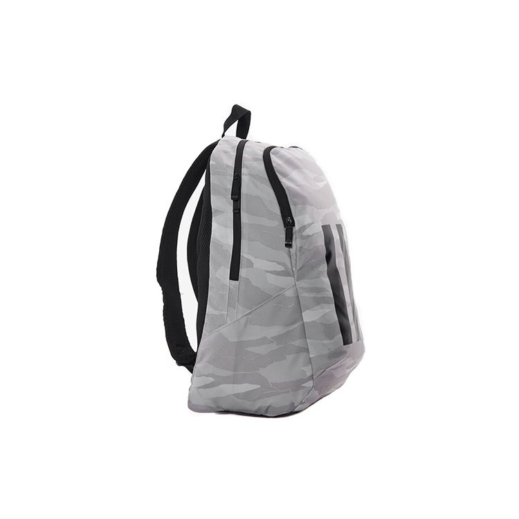 Adidas Fitness Sports Casual Zipper Backpack Unisex Backpacks Gray DZ2390