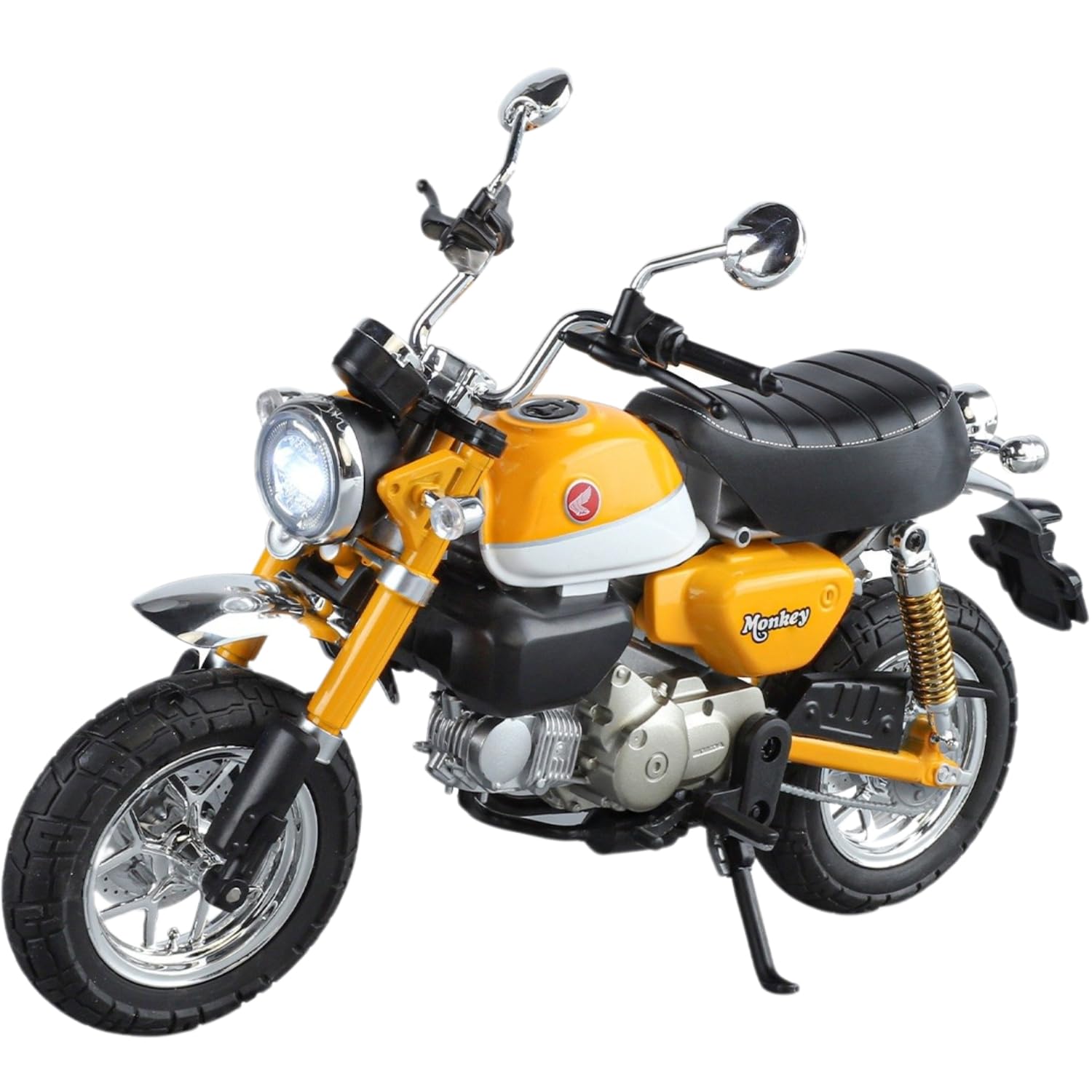 

Heimanba 1/9 Scale Honda Monkey 2018 Yellow / Motorcycle Diecast Model Car Finished Product H9011 YW (Yellow (H9011 YW))