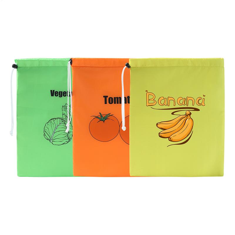 Fruit Vegetables Storage Bag Banana Bundle Pocket Lettuce Banana Fresh-keeping Bundle Pocket Drawstring Banana Preserve Bag