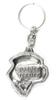 Border Terrier - Silver-plated pendant with a dog in a decorative box, handbag decoration, backpack pendant by Art-Dog brand