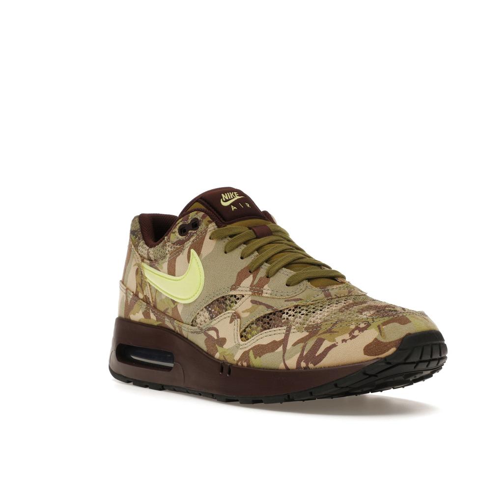 Nike Air Max 1 86 OG Big Bubble - Camo Men Sneakers Brown Earth Light-Lemon-Twist FN8358-200