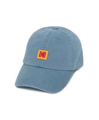 KODAK Relax Fit Square Logo Ball Cap Blue
