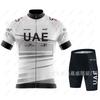 Hot-selling Summer UAE Tour De France Bicycle Mountain Bike Cycling Suit Short-sleeved Set Quick-drying, Breathable and Comfortable