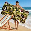 Alemannia Aachen Art Print Beach Towel, Large Soft Quick Dry Towel for Beach Camping Swimming