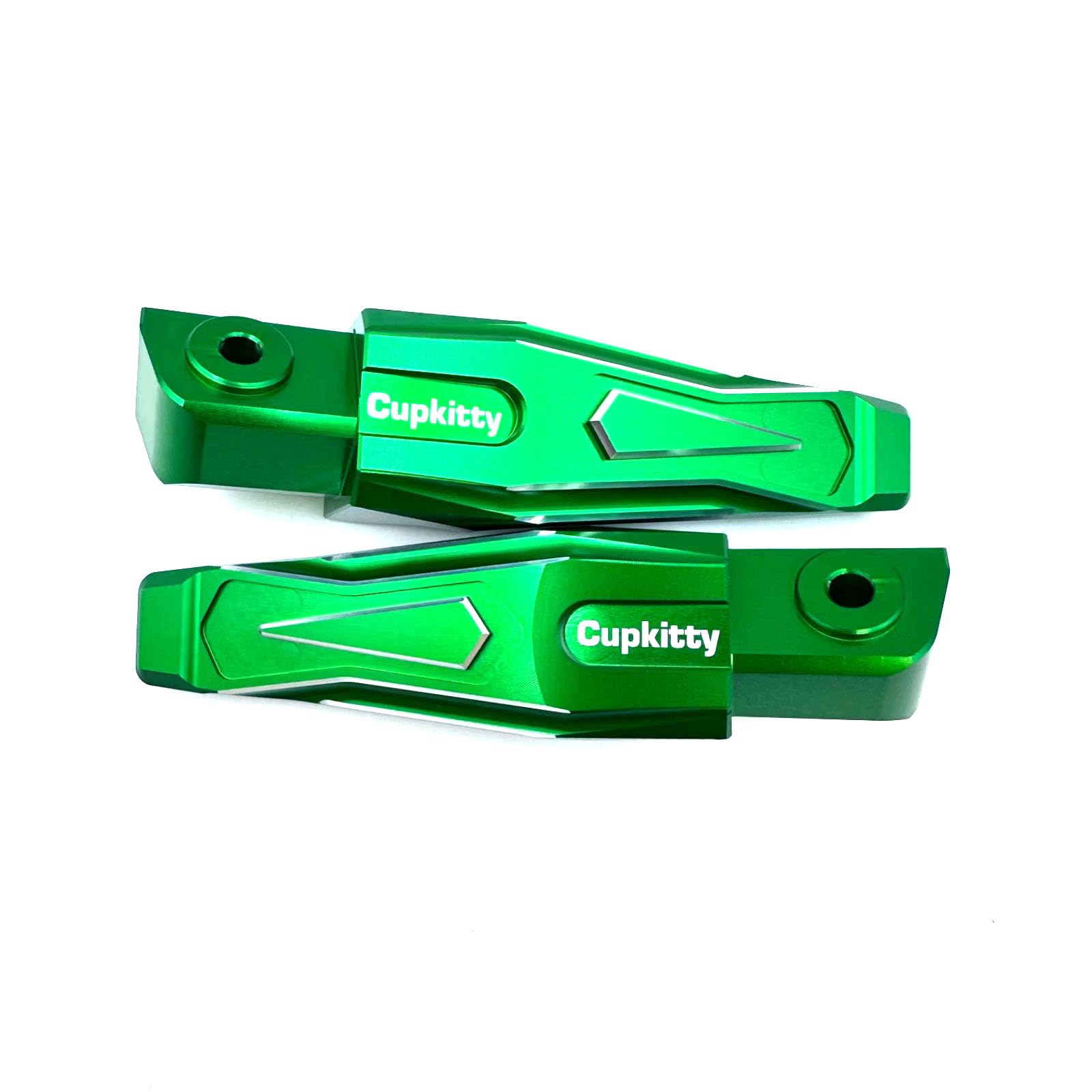 

Cupkitty Foot Pegs Rear Footrest Pedals for Ninja 400 Z400 ZX4R ZX4RR ZX25R (Green Rear) зелений