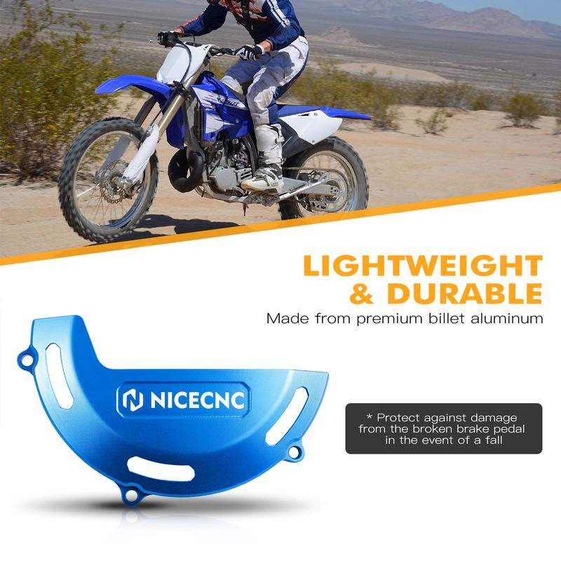 NICECNC For Yamaha YZ250 YZ 250 2008-2024 Motorcycle Aluminum Clutch Cover For Yamaha YZ250X YZ 250X 2016-2023 2022 2021 2020