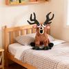 99 Noites na Floresta Pelúcia de Veado Macio Animal de Pelúcia Travesseiro para Crianças Fofo Presente de Natal Halloween para Todas as Idades