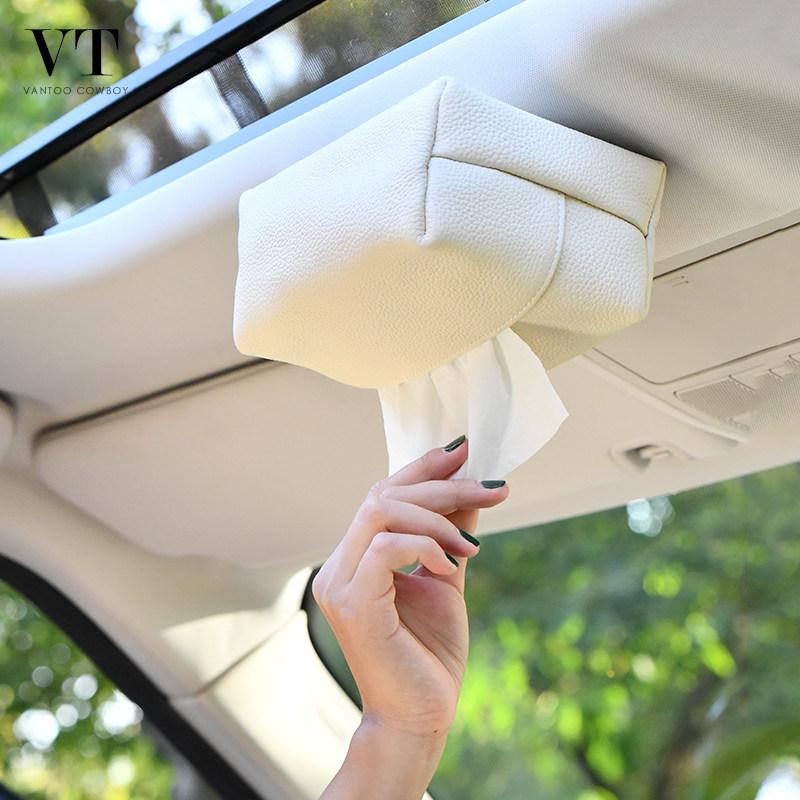 Magnetic Car Tissue Box Mount for In-Car Ceiling - Compatible with AITO, NIO, ZEEKR