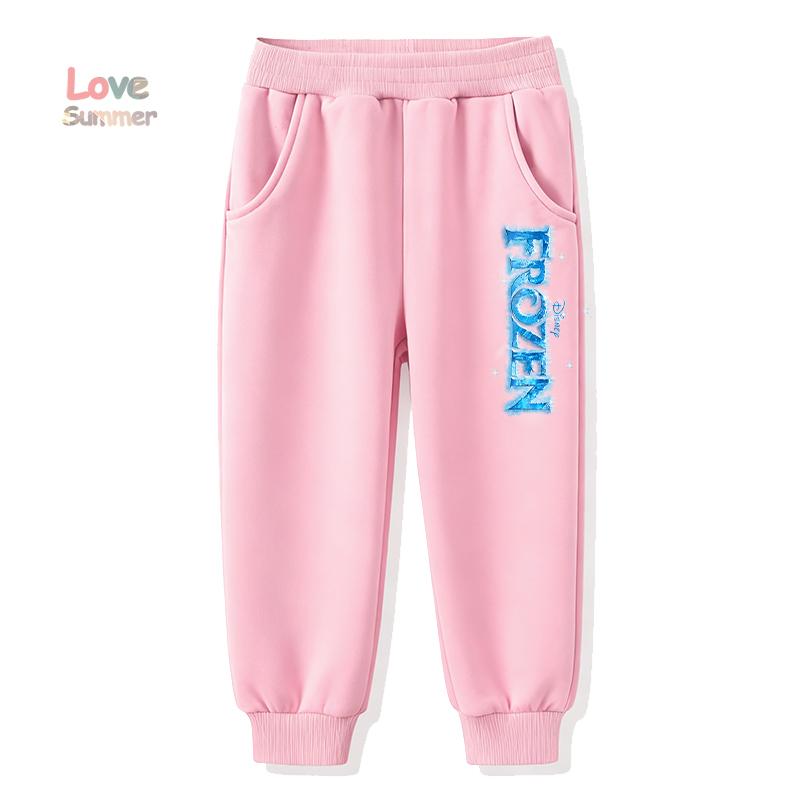 Dívčí tričko Sněhová vločka Elsa Kreslený potisk Ležérní kulatý výstřih Krátký rukáv Pružný střih Perfektní pro jaro 2026 Každodenní nošení