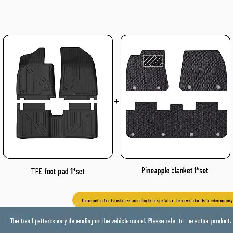 Eco-Friendly TPE Floor Mats for Buick Excelle - Complete Car Set