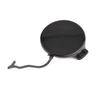 Bumper Tow Hook 5cm BLACK New Plastic Unpainted Front