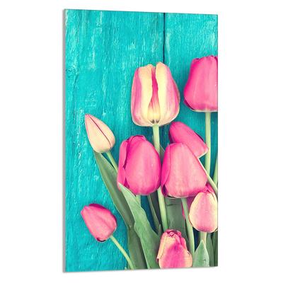 SZKLANA DESKA DO KROJENIA 30x52 Tulipany