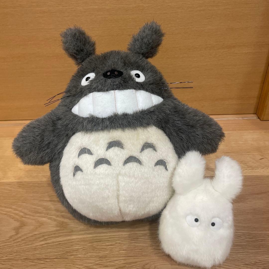 Totoro stuffed toy large and small set