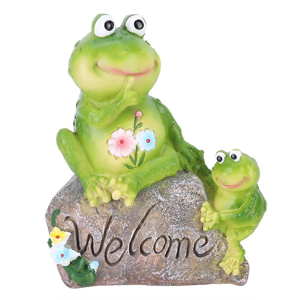 2pcs Lovely Miniature Artificial   Amimal Model Ornament Landscape Garden Decoration Craft