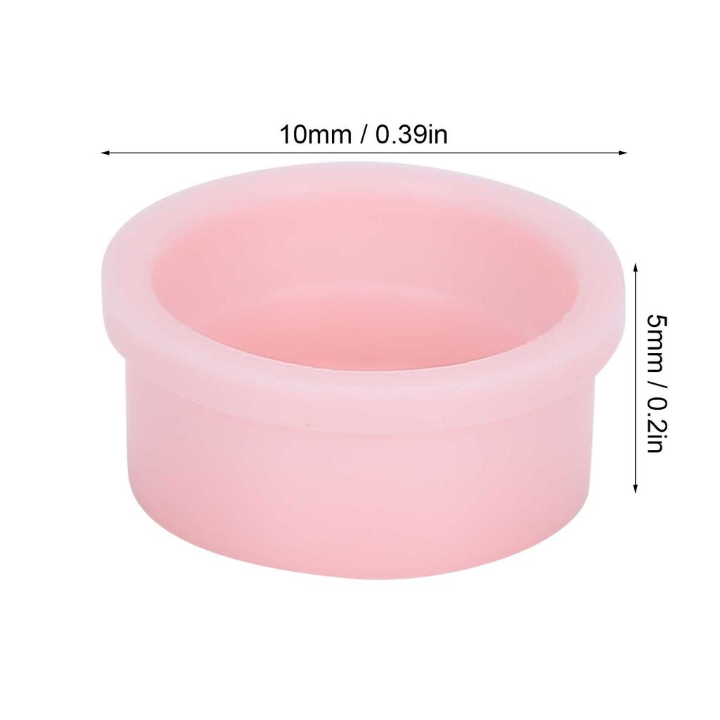 500pcs Grafting Eyelash Glue Cup Glue Delay Container Eyelash Grafting Extension Tool