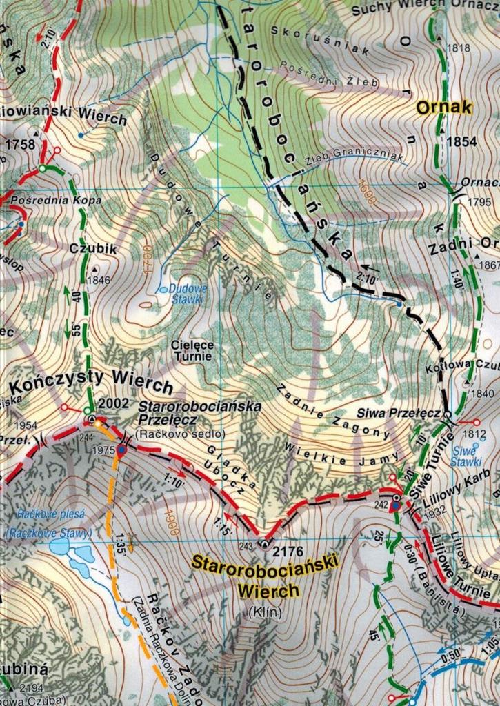 Tatry Polskie 1:30 000. Laminowana Mapa Turystyczna. Wyd. 2025. Compass