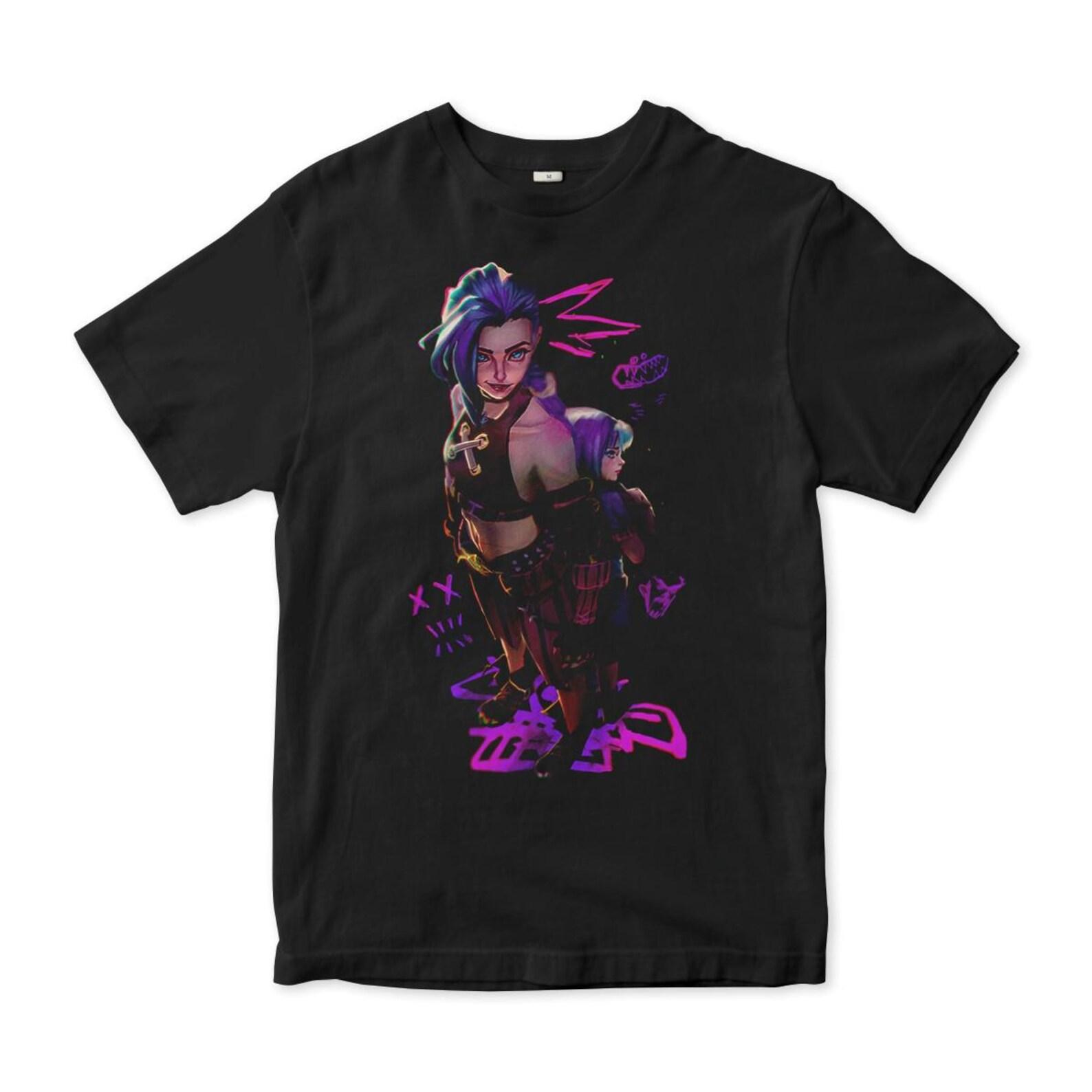 Arcane Jinx T-Shirt, Men s and Women s Sizes (ARC-722009) S
