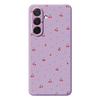 For Samsung Galaxy A36 5G Case Red Cherry Pattern Printing Straight Edge TPU Phone Back Cover
