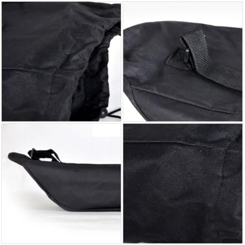 TINEASUR Skateboard Bag 600D Oxford Water Resistant Black with Shoulder Strap for Skateboard & Longboard