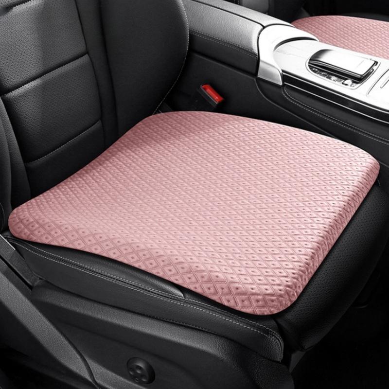 Memory Foam Car Seat Cushion for Summer, Suitable for Office and Car Use,Breathable and Cool Heightening Height Boost Mat