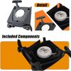 A03F-Backpack Leaf Blower Replacement Parts- Recoil Pull Starter Assembly 4283-190-4001 For Stihl Model BR800 BR800X