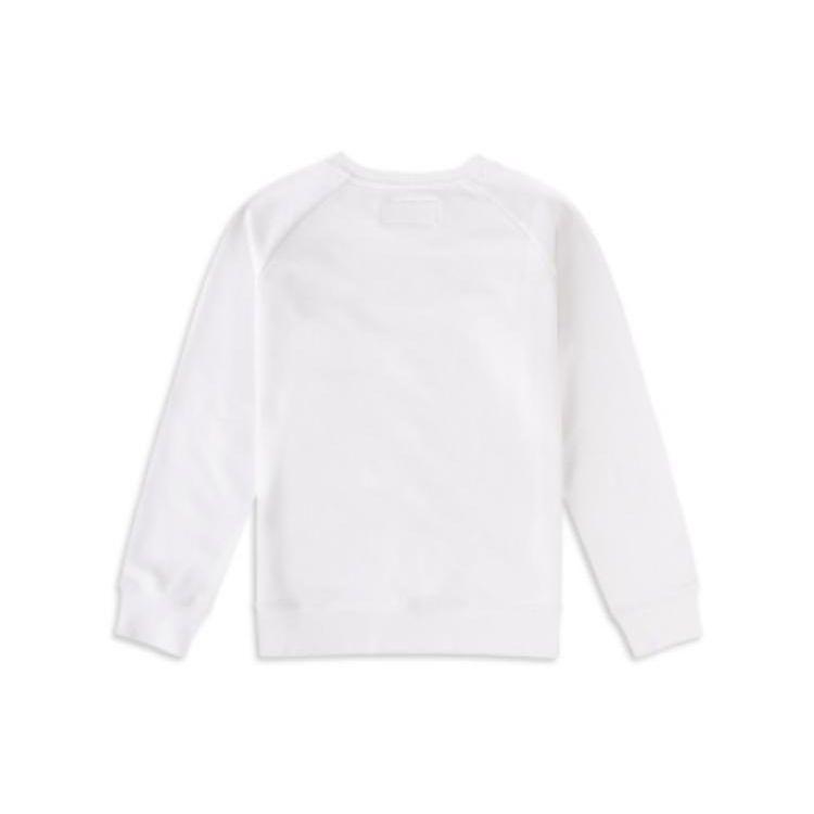 Jordan Kids Logo Print Round Neck Long Sleeve Sweatshirt Kids Sweatshirt Light-Bone HA5072-040