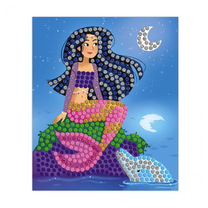 Kreativ-Set - Delfin- und Meerjungfrauen-Mosaike