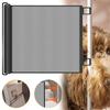 Retractable Pet Gate for Doorways and Stairs, Mesh Gate for Dog, Cat, Indoor & Outdoor Use, Easy Installation