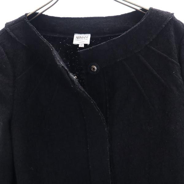 ARMANI made in Italy No color Wool jacket 44 black Women Used