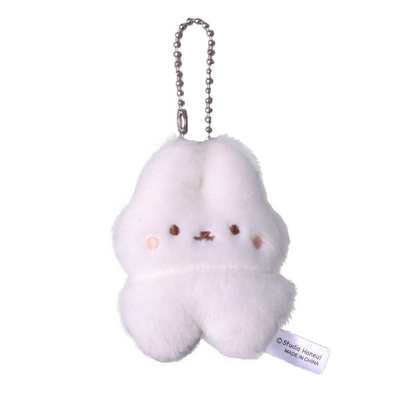 Twisted Bear Rabbit Egg Plush Doll Small Pendant Cartoon Animal Keychain