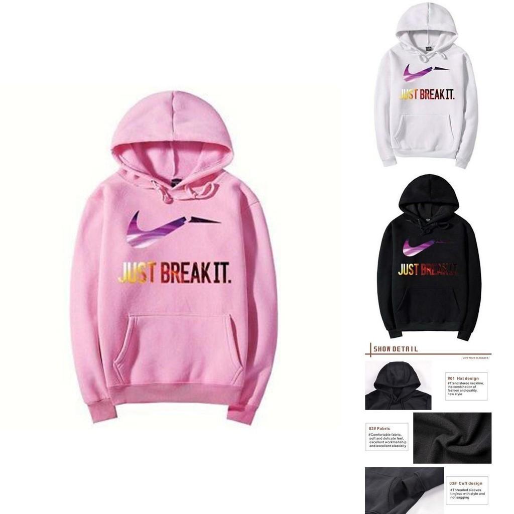 Men's Just Break It Hoodie Pullover Sweatshirt Jumper Soft Breathable Warm Coat